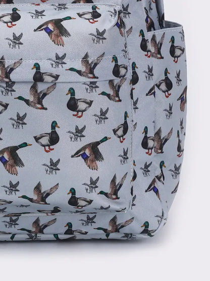 Duck Print Kids Backpack- PREORDER