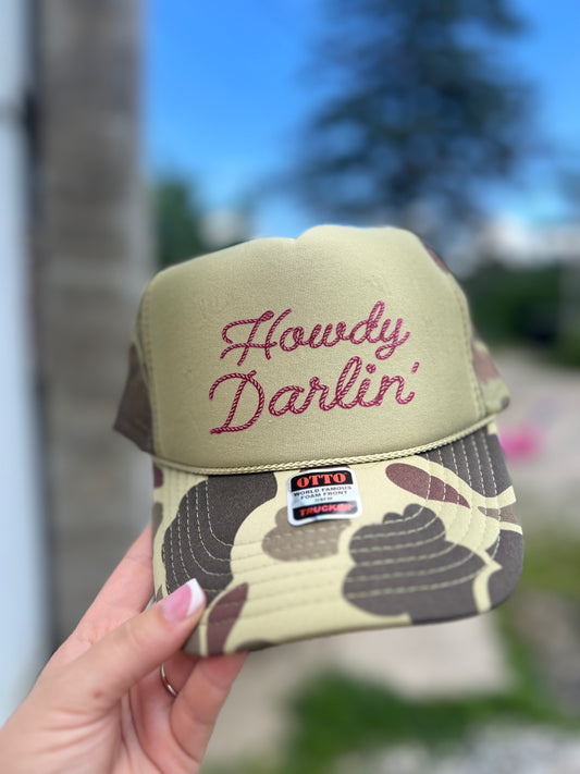 Howdy Darlin Trucker Hat