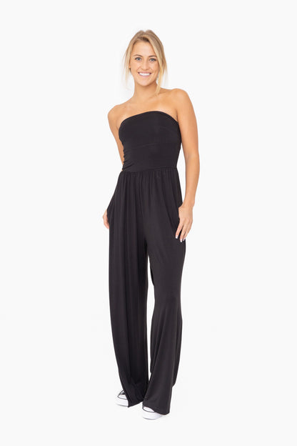 Strapless Jumpsuit- RESTOCK