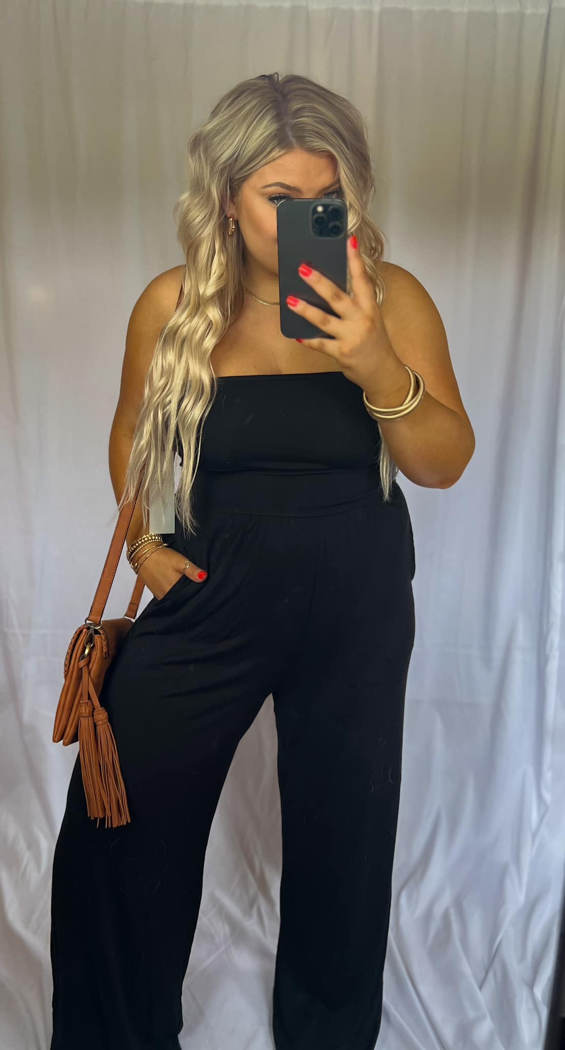 Strapless Jumpsuit- RESTOCK