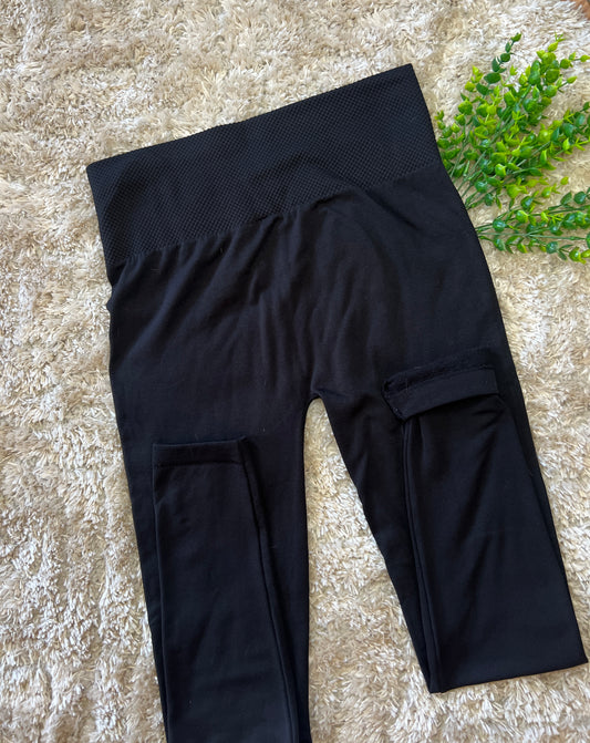 Diamond Shape Fleece Leggings