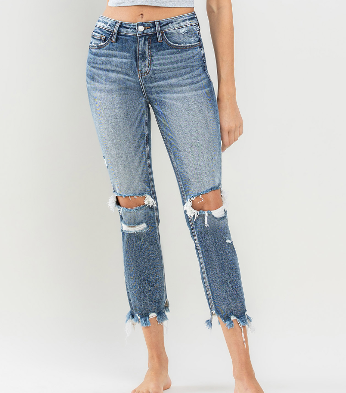 Alyssa Slim Straight Jean